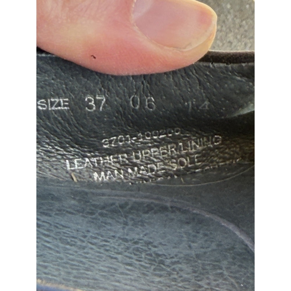 Dansko Bess Mary Jane Black Leather Comfort Shoes Womens 37 - Picture 6 of 7